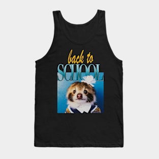 Back to School Sloth Tank Top